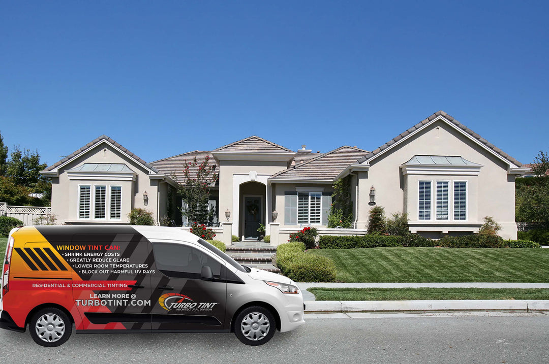 Turbo Tint Architectural Residential Window Tint Services Homes need tint too